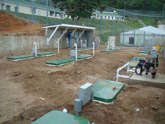 Additional construction at hm prison in the British Virgin Islands