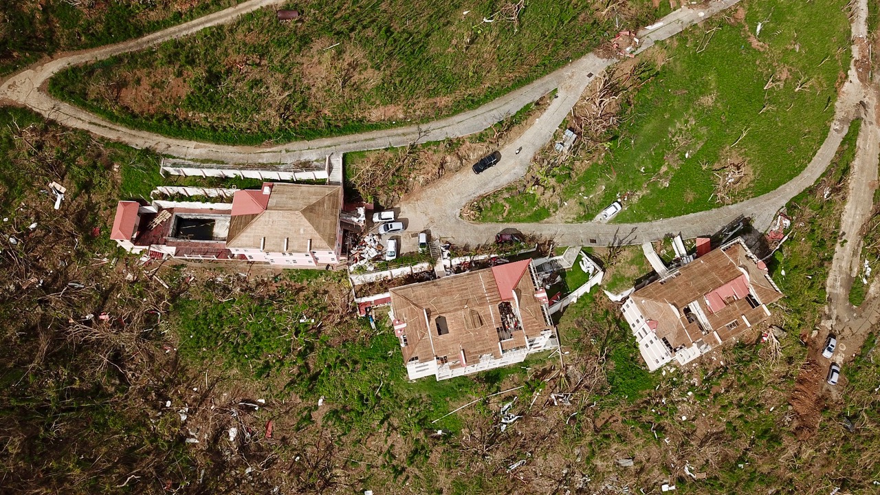 Admiralty Estate Complex bvi roof damage